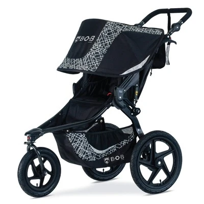 BOB Gear Revolution Flex 3.0 Jogging Stroller - Lunar Black 4 BOB Gear Revolution Flex 3.0 Jogging Stroller - Lunar Black - Image 2