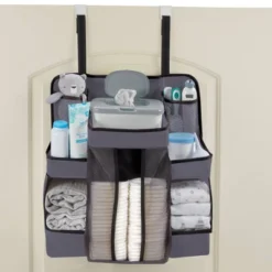 LA Baby Diaper Caddy And Nursery Organizer For Baby's Essentials - Gray -Baby Furniture Store GUEST 03be62a6 c94b 4c81 8372 6930e391c0b3