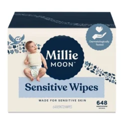 Millie Moon Sensitive Wipes (Select Count) -Baby Furniture Store GUEST 050f8dc4 fb18 4840 986a 4a43496b139a
