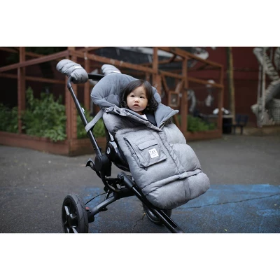 7AM Enfant Warmmuffs Stroller Gloves - Heather Gray 4 7AM Enfant Warmmuffs Stroller Gloves - Heather Gray - Image 2