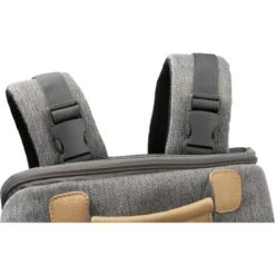 Eddie Bauer Bridgeport Places & Spaces Back Pack Diaper Bag - Gray With Tan -Baby Furniture Store GUEST 0615b3c6 2622 40fe 9c14 ab9824bceb94