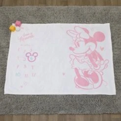 Disney Minnie Mouse Super Soft Milestone Baby Blanket -Baby Furniture Store GUEST 08c6b4c1 4149 4974 8992 c40d473d8cec