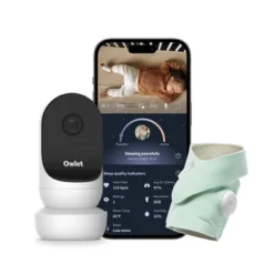 Owlet Dream Duo 2 Smart Baby Monitor - 1080p HD Video Baby Monitor With Dream Sock -Baby Furniture Store GUEST 0d28c8c7 72de 4c0e 995c d4dd07a261ca