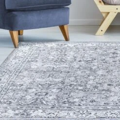 Boho Distressed Floral Indoor Area Rug Or Runner By Blue Nile Mills -Baby Furniture Store GUEST 0dae73e1 8dba 48f4 9179 a5e7381a37c3