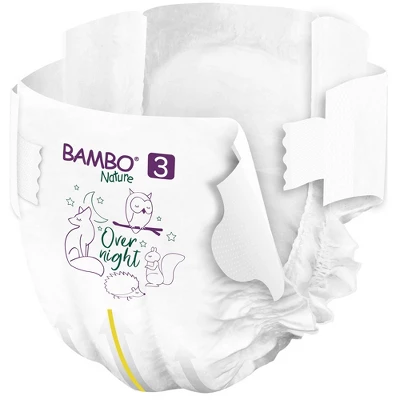 Bambo Nature Baby Baby Diaper Size 3 9 To 18 Lbs. 1000021009, 52 Ct 3 Bambo Nature Baby Baby Diaper Size 3 9 To 18 Lbs. 1000021009, 52 Ct