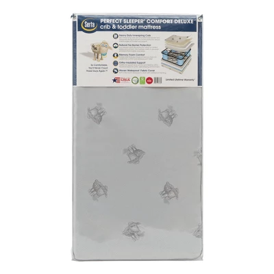 Serta Perfect Sleeper Comfort Deluxe Crib & Toddler Mattress 4 Serta Perfect Sleeper Comfort Deluxe Crib & Toddler Mattress - Image 2