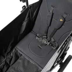 Larktale Caravan Coupe - Compact 2-Seater Stroller Wagon With Small Fold - Adjustable Canopies Included - Gray/Green -Baby Furniture Store GUEST 101dde43 852d 41c7 9c63 926c2b41936a