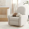 Babyletto Nami Electronic Recliner And Swivel Glider With USB Port And Light Wood Base -Baby Furniture Store GUEST 11ef75ad f68f 4d87 a619 069591d1d45a
