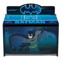 Delta Children Batman Deluxe Toy Box - Greenguard Gold Certified -Baby Furniture Store GUEST 19a56a4c 1fe7 4e1c be81 b50104e39241