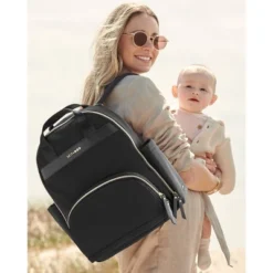 Skip Hop Envi-Luxe Eco Diaper Bag Backpack - Black 16 Skip Hop Envi-Luxe Eco Diaper Bag Backpack - Black -Baby Furniture Store GUEST 1ad2bd12 653f 4a82 a322 7a4b3c030efb