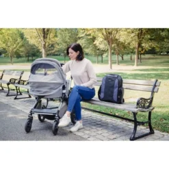 Eddie Bauer Rocky Back Pack Diaper Bag - Gray -Baby Furniture Store GUEST 1c28eece 13c3 46d6 b2e4 fd5af05fc428