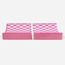 Bacati - MixNMatch Pink Large Dots Changing Pad Cover -Baby Furniture Store GUEST 1d14e373 a9f3 4ac2 a1c1 442e8bbc37fb