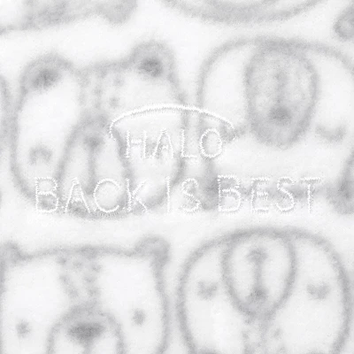 HALO Innovations Sleepsack Swaddle Bear Faces Microfleece - S 3 HALO Innovations Sleepsack Swaddle Bear Faces Microfleece - S