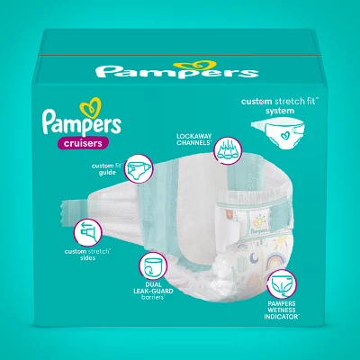 Pampers® Pampers Cruisers Diapers - (Select Size And Count) 3 Pampers® Pampers Cruisers Diapers - (Select Size And Count)