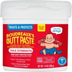Boudreaux's Butt Paste Baby Diaper Rash Cream Maximum Strength - 14oz -Baby Furniture Store GUEST 218792a4 13be 4aa0 8ed1 186f70cadf0d