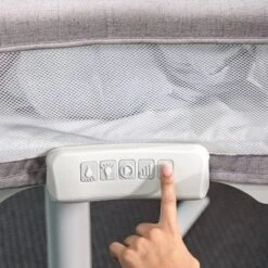 HALO Innovations BassiNest Swivel Sleeper Luxe - Dove Gray Tweed 15 HALO Innovations BassiNest Swivel Sleeper Luxe - Dove Gray Tweed -Baby Furniture Store GUEST 25ec427b 7024 4653 a3e5 dd8b07a7acf8