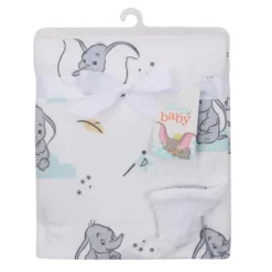 Lambs & Ivy Dumbo Baby Blanket - White, Animals, Disney, Elephant -Baby Furniture Store GUEST 271ed3de 186d 4780 ae17 9af7927bccaf