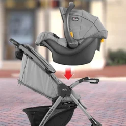 Chicco Mini Bravo Plus Travel System - Slate Gray -Baby Furniture Store GUEST 29b8c816 b0d5 43c5 b4e8 a0ea8e8f2d72