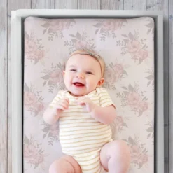 The Peanutshell Grace Changing Pad Cover