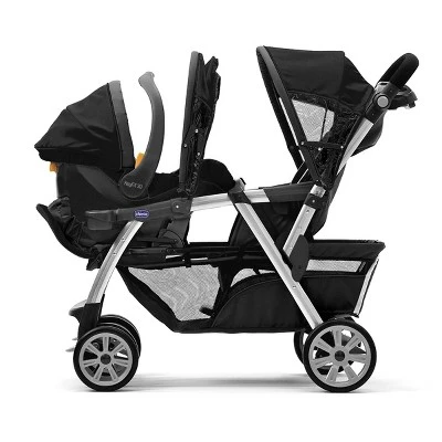 Chicco Cortina Together Double Stroller - Minerale 5 Chicco Cortina Together Double Stroller - Minerale - Image 3
