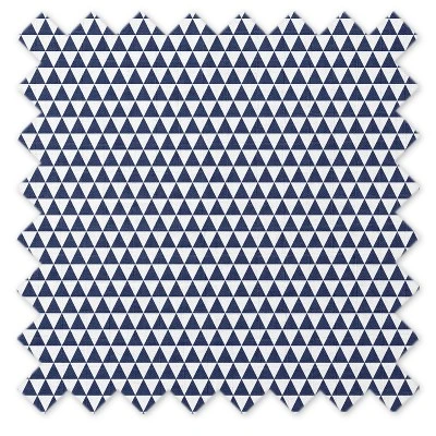 Bacati - Navy Triangles Muslin 100 Percent Cotton Universal Baby US Standard Crib Or Toddler Bed Fitted Sheet 6 Bacati - Navy Triangles Muslin 100 Percent Cotton Universal Baby US Standard Crib Or Toddler Bed Fitted Sheet - Image 4