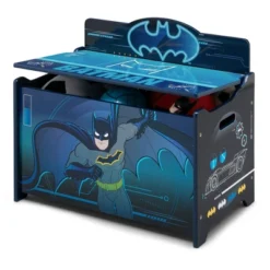Delta Children Batman Deluxe Toy Box - Greenguard Gold Certified -Baby Furniture Store GUEST 31fe1d75 a0fe 4e13 8505 9547e67d1a24