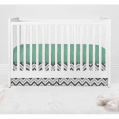 Bacati - Ikat Dots Stripes Mint Grey Muslin Neutral 8 Pc Crib Set With Crib Rail Guard 10 Bacati - Ikat Dots Stripes Mint Grey Muslin Neutral 8 Pc Crib Set With Crib Rail Guard -Baby Furniture Store GUEST 32a54c19 f6a3 4db2 8c19 df4f389d9880