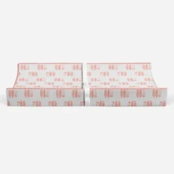 Bacati - Olivia Coral Feathers Quilted Muslin Changing Pad Cover 14 Bacati - Olivia Coral Feathers Quilted Muslin Changing Pad Cover -Baby Furniture Store GUEST 33e10cb8 987b 41eb 95f1 2527eb935ee6