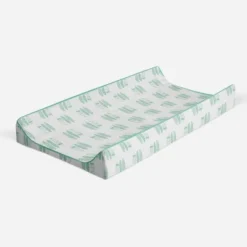 Bacati - Noah Mint Feathers Quilted Muslin Changing Pad Cover 15 Bacati - Noah Mint Feathers Quilted Muslin Changing Pad Cover -Baby Furniture Store GUEST 3502d91d 0486 4818 9560 e8eb8f21b0a1