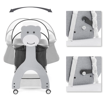 Dream On Me Cub Portable Bassinet And Rocking Cradle, Best For Small Living Space, Compact Portable Bassinet 4 Dream On Me Cub Portable Bassinet And Rocking Cradle, Best For Small Living Space, Compact Portable Bassinet - Image 2