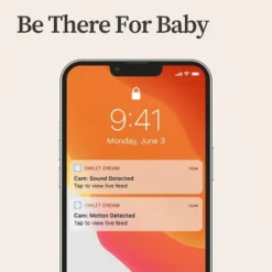 Owlet Cam BC04NWUCK-RB Audio And Background Sound, Room Temp, Night Vision Smart HD Video Camera Baby Monitor White - Manufacturer Refurbished -Baby Furniture Store GUEST 36c0bf87 c65d 4dda b216 06432984f8c8