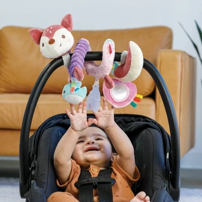 Infantino Go Gaga! Spiral Activity Baby Learning Toy - Deer 4 Infantino Go Gaga! Spiral Activity Baby Learning Toy - Deer - Image 2