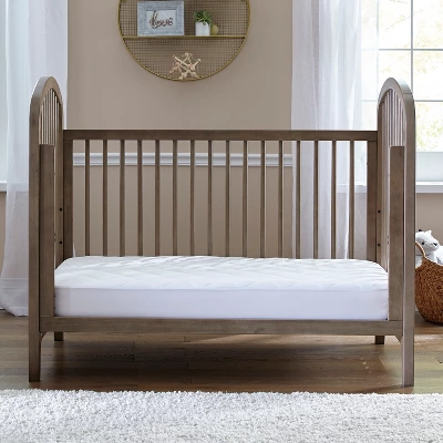 Sealy Naturals Cotton Fitted Crib & Toddler Mattress Pad 7 Sealy Naturals Cotton Fitted Crib & Toddler Mattress Pad - Image 5