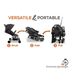 Jovial Portable Folding Lightweight Compact Baby Stroller With Bag For Airplane Travel For Babies, Infants, And Toddlers, Black (2 Pack) -Baby Furniture Store GUEST 3b4c9bcc d936 4e82 b2b8 bf135ed0fec1 1