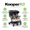 Joovy KooperX2 Lightweight Compact Double Stroller With Trays -Baby Furniture Store GUEST 3c9f9f12 8d13 4f26 8db3 f6111599c6d2