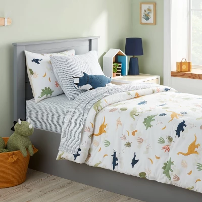 Dinosaur Kids' Bedding Set With Sheets - Pillowfort™ 3 Dinosaur Kids' Bedding Set With Sheets - Pillowfort™