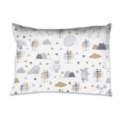 Bacati - Woodlands Beige/Gray 4 Pc Toddler Bedding Set -Baby Furniture Store GUEST 43c35fc1 5973 41ae 9c27 cf57a3a47d27