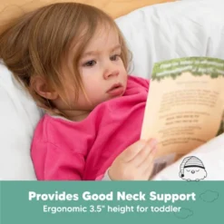 KeaBabies Jumbo Toddler Pillow With Pillowcase, 14X20 Soft Organic Toddler Pillows For Sleeping, Kids Travel Pillow (SoftWhite) 13 KeaBabies Jumbo Toddler Pillow With Pillowcase, 14X20 Soft Organic Toddler Pillows For Sleeping, Kids Travel Pillow (SoftWhite) -Baby Furniture Store GUEST 4c849218 6897 41f6 99db f160908dfaf7