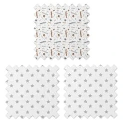 Bacati - Football Brown/Gray Muslin Swaddling Blankets Set Of 4 -Baby Furniture Store GUEST 502c1d27 adb5 4272 995f ae5fa077af90