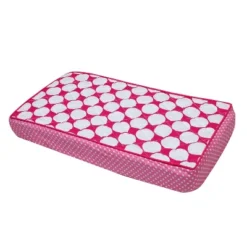 Bacati - MixNMatch Pink Large Dots Changing Pad Cover -Baby Furniture Store GUEST 50ccb219 53ef 49ba 96fc 9e06e5f240b9