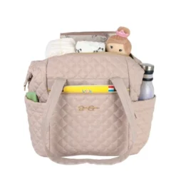 Jessica Simpson Quilted Tote - Taupe 18 Jessica Simpson Quilted Tote - Taupe -Baby Furniture Store GUEST 51b383cc 8cd3 412e a3b1 2218440da4f0