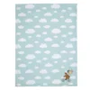 Bedtime Originals Up Up & Away Bear/Balloon/Cloud Soft Blue Fleece Baby Blanket -Baby Furniture Store GUEST 5369d5d7 7042 4a06 a11a eba9e0b09f82