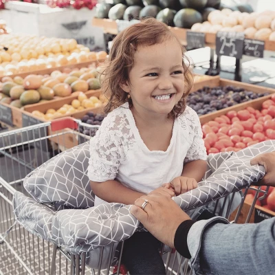 Diono Shop 'n Go Cart Liner, Shopping Cart Cover For Baby, Machine Washable 3 Diono Shop 'n Go Cart Liner, Shopping Cart Cover For Baby, Machine Washable