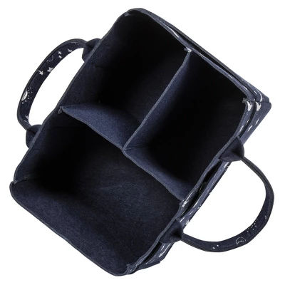 Sammy & Lou Printed Felt Storage Caddy - Stars 4 Sammy & Lou Printed Felt Storage Caddy - Stars - Image 2