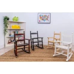 Gift Mark Slat Rocking Chair - White -Baby Furniture Store GUEST 5ac28193 e67c 45c0 99dc 738b1f1a0853