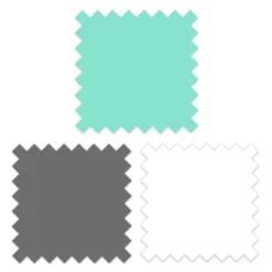 Bacati - 3 Layer Ruffled Crib/Toddler Bed Skirt - White/Mint/Gray 10 Bacati - 3 Layer Ruffled Crib/Toddler Bed Skirt - White/Mint/Gray -Baby Furniture Store GUEST 5b962f0b 7b61 4958 9910 79c7c05f2e14