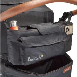 Larktale Sprout Single-to-Double Stroller/Wagon - Expandable And Foldable Stroller Wagon For Kids With Canopy, Storage, And Accessories - Byron Black -Baby Furniture Store GUEST 5bf9e78d ed14 4e5a bb65 e72530292813