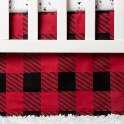 Crib Bedding Set Trend Lab Red 5 Crib Bedding Set Trend Lab Red - Image 3
