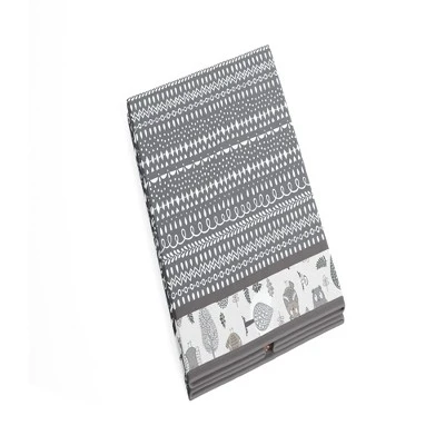 Bacati - Owls Gray/Beige Neutral Collapsible Laundry Hamper 4 Bacati - Owls Gray/Beige Neutral Collapsible Laundry Hamper - Image 2