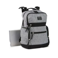 Eddie Bauer Sport Traveler Back Pack Diaper Bag - Gray